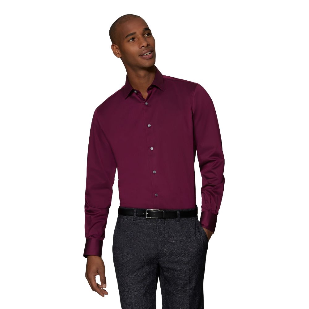 Slim Fit Long Sleeve Shirt By T.M. Lewin