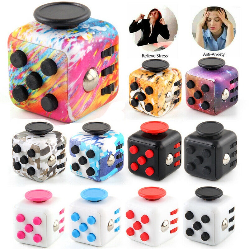 cube anti-stress galaxy fidget toy balle anti-stress speelgoed cube anti- stress