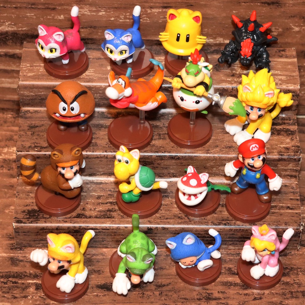 Nintendo Super Mario 3D World + Bowser Fury Furuta Mini Figure Choco Set  Japan