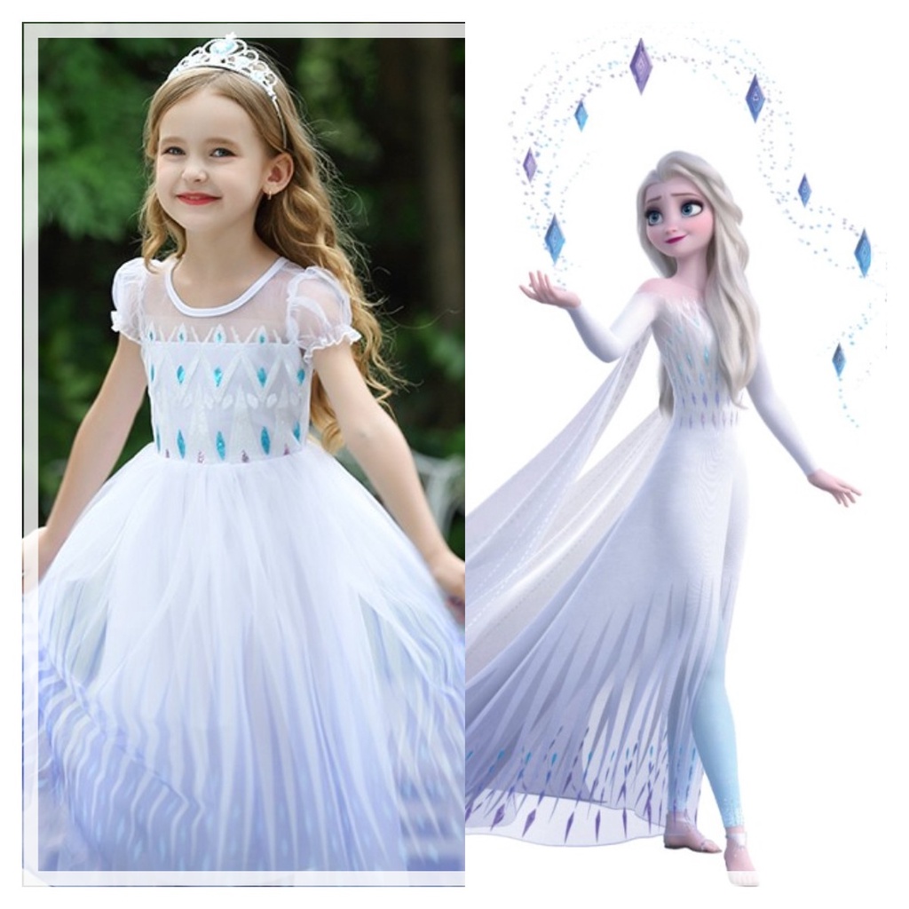 Vestido elsa hot sale frozen 2