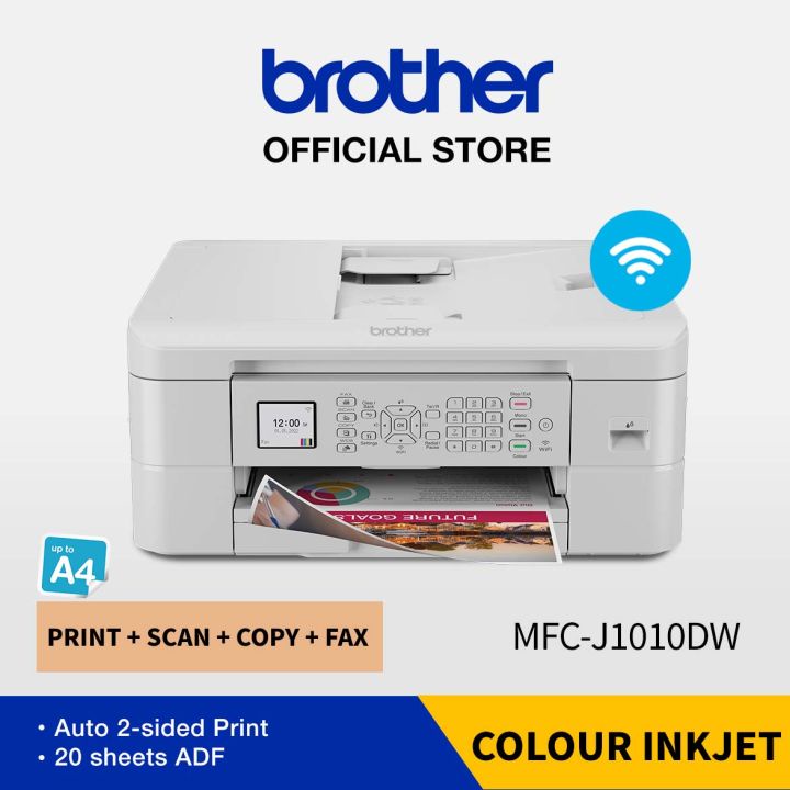 Brother MFC-J1010DW A4 Wireless Inkjet Printer | Print, Scan, Copy