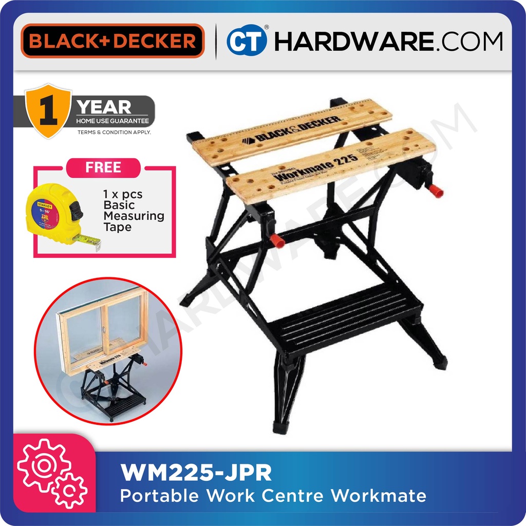 BLACK DECKER WM225 Portable Project Center and Vise Shopee