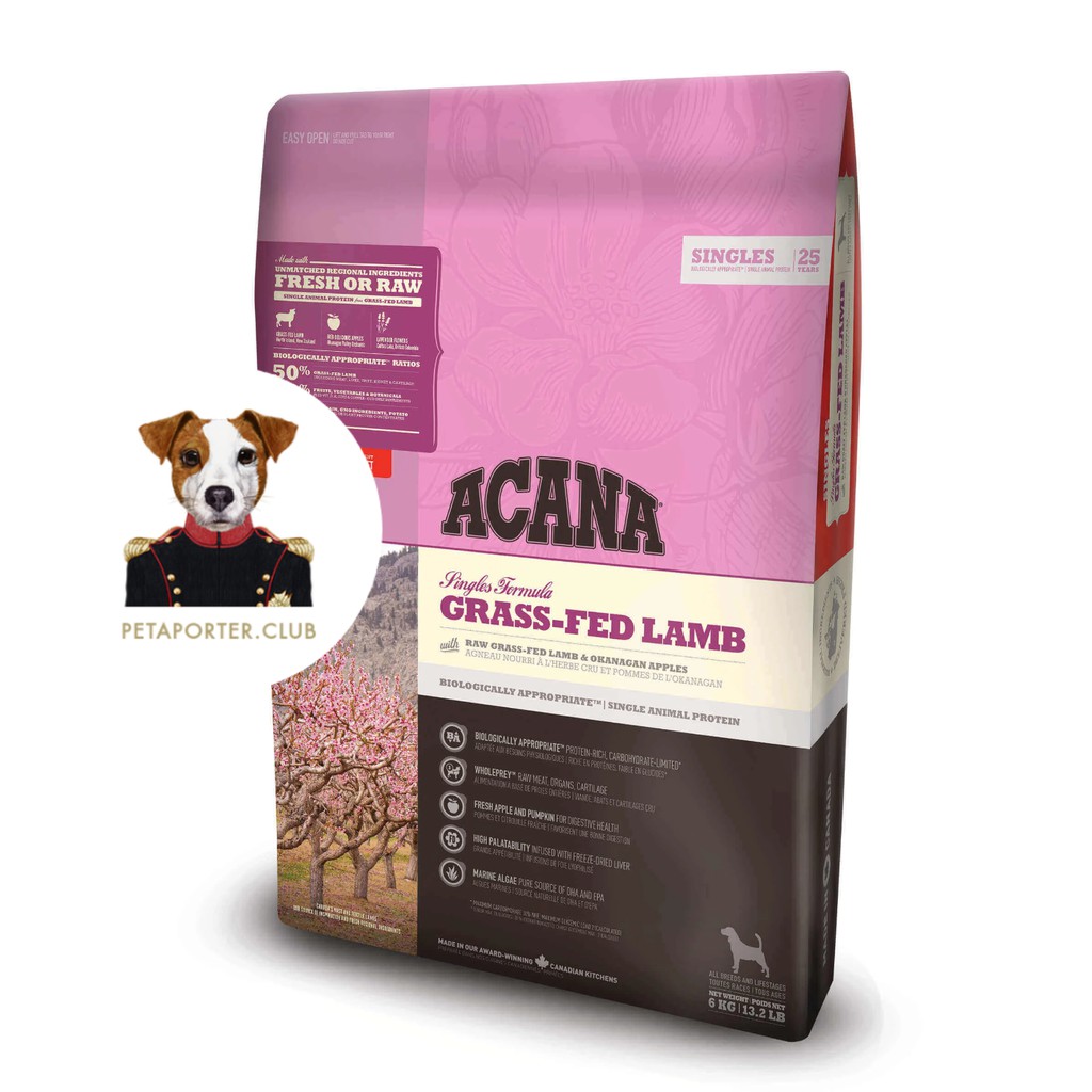 Acana grass fed store lamb dog food