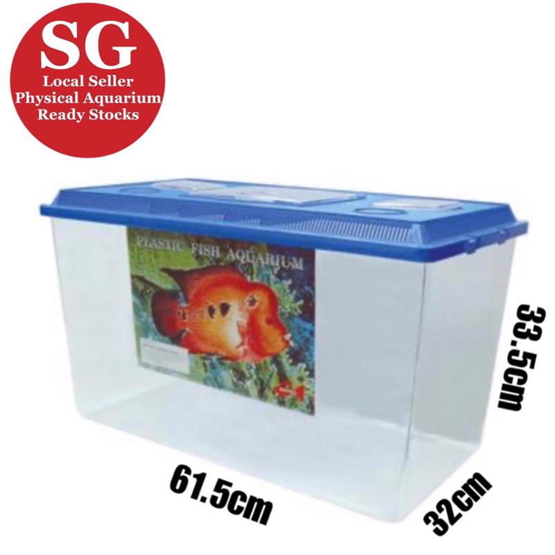 Guppy Plastic Fish Aquarium / Plastic Tank / Fish Tank - 600MM