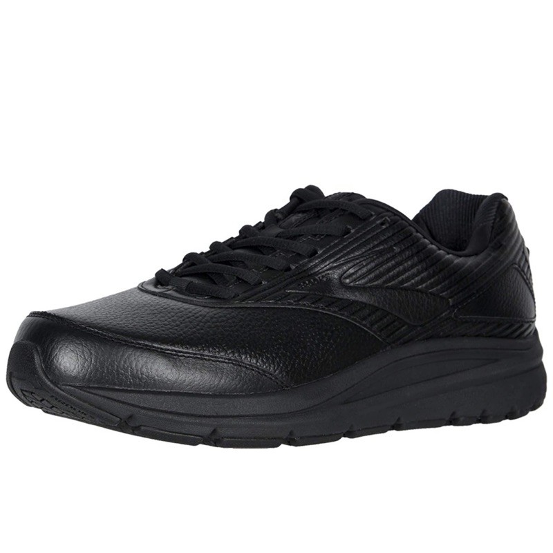 All black clearance brooks men's shoes