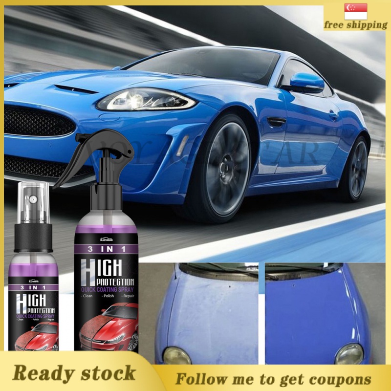 Rayhong 100ml 3 In 1 High Protection Quick Car Coating Spray