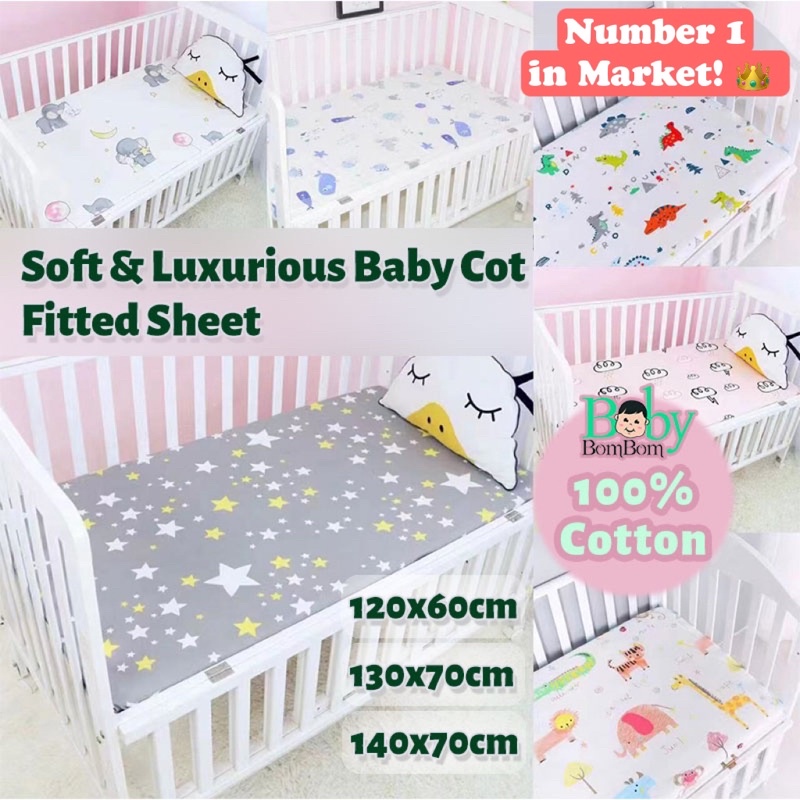 Baby cot hotsell mattress sheet