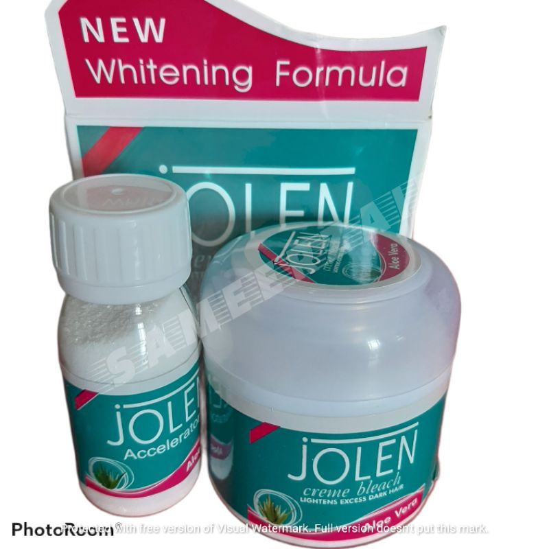 Jolen Creme Bleach Brightener Face and Body Hair 125gram