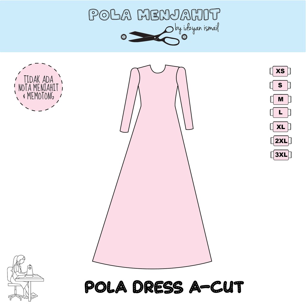 Pola dress: sewing instructions