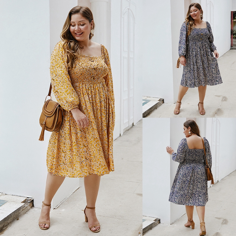 Shopee plus shop size dress