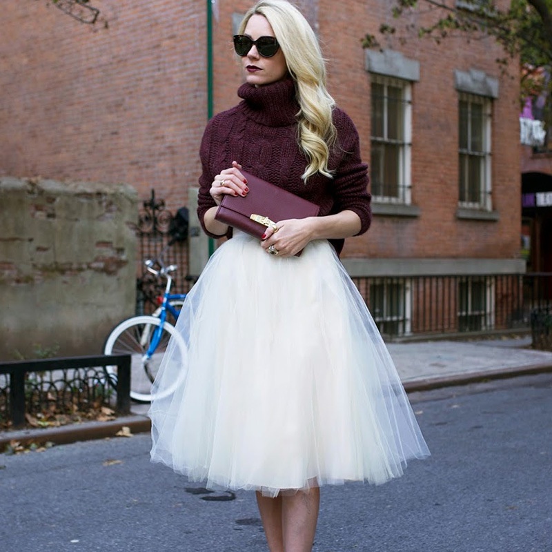 Tulle skirt outfit on sale variations