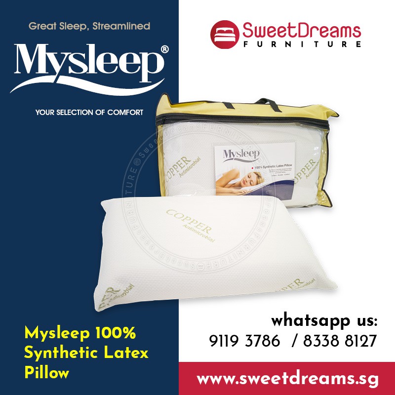 Synthetic store latex pillow