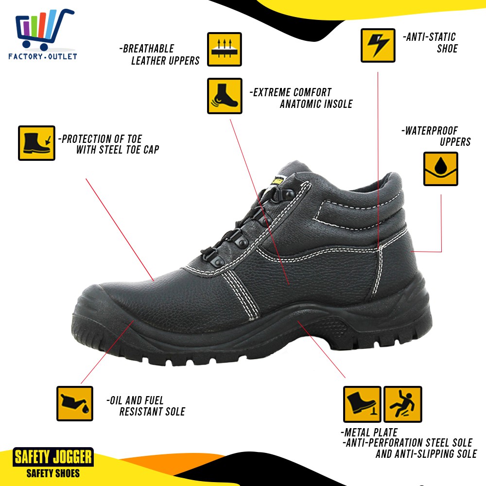 Jogger hot sale work boots