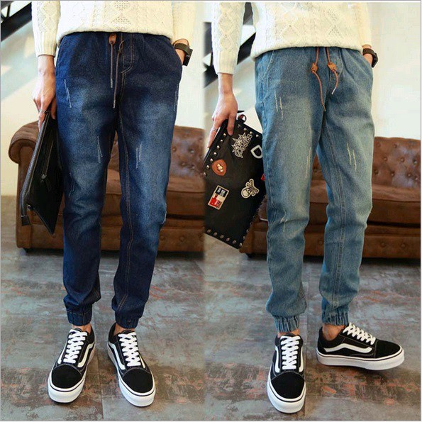 Mens jogger hot sale jeans pants