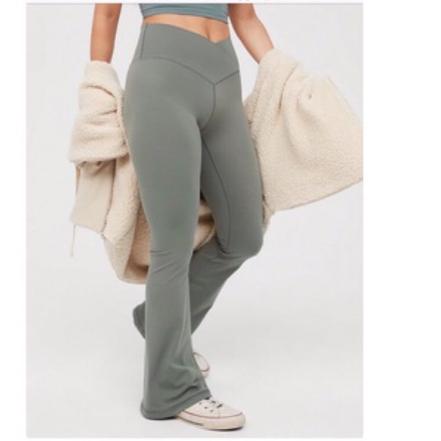 Aerie gray leggings best sale