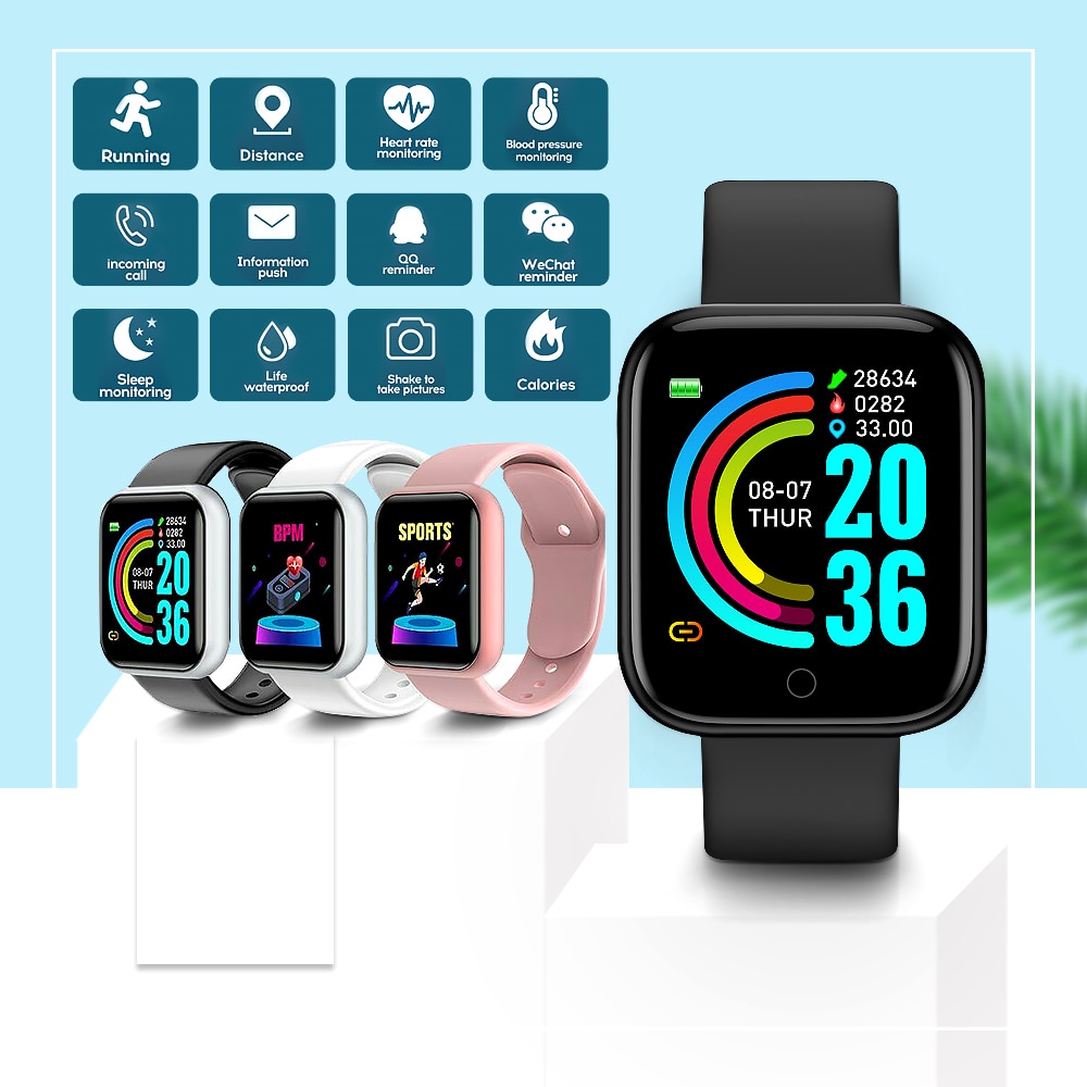 Luo cheap smartwatch d20