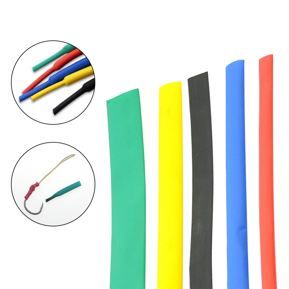 2m/Bag Heat Shrink Tube Assist Hook Rig Tubes Electronic Polyolefin Cable  Sleeve hot sale new 2022
