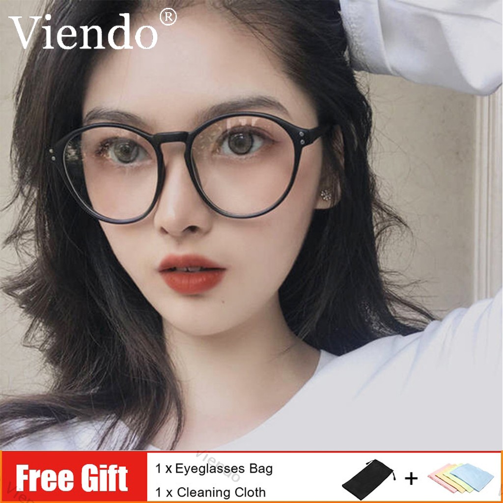 Oversized round hot sale glasses korean