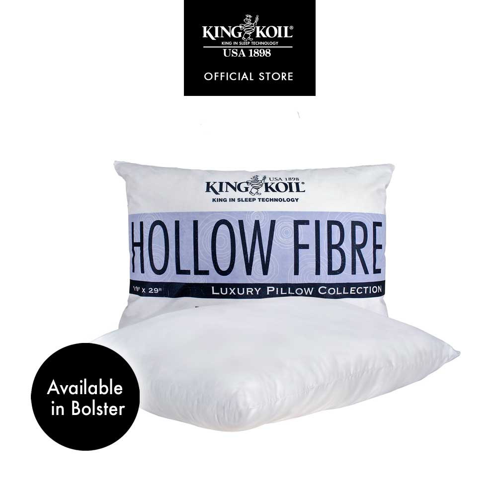 King koil 2025 hollow fibre pillow