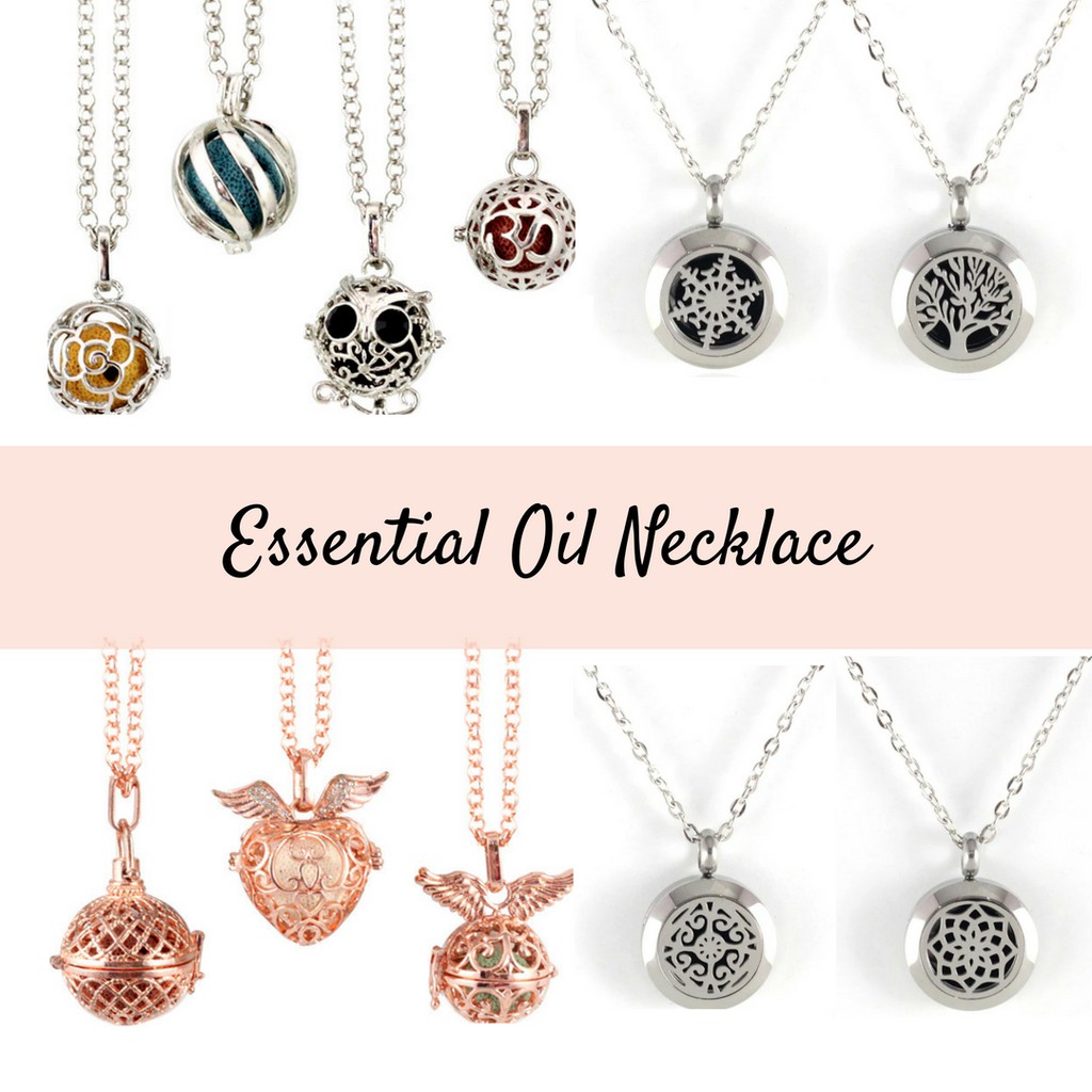 Essential oil store necklaces wholesale