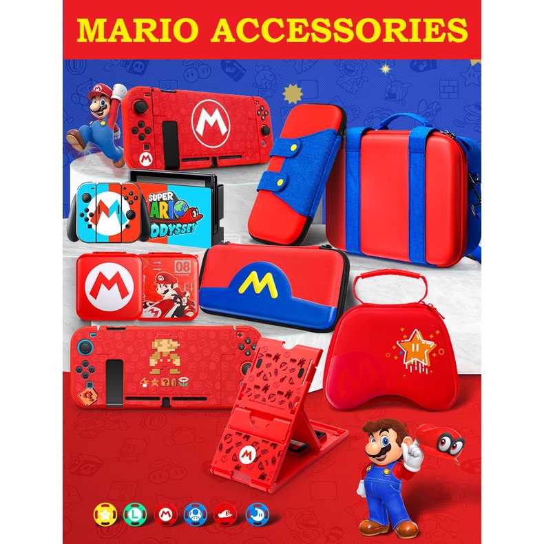 Nintendo switch hot sale mario accessories