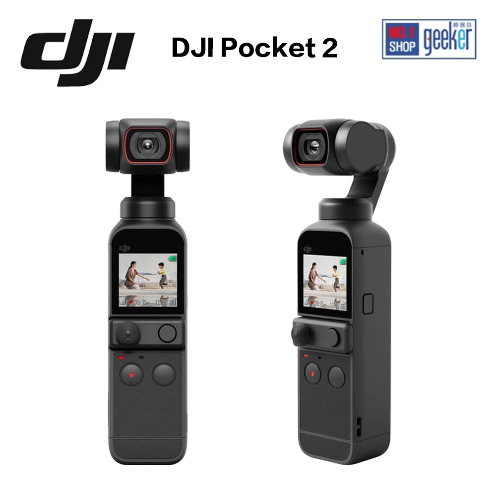  DJI Pocket 2 - Handheld 3-Axis Gimbal Stabilizer with