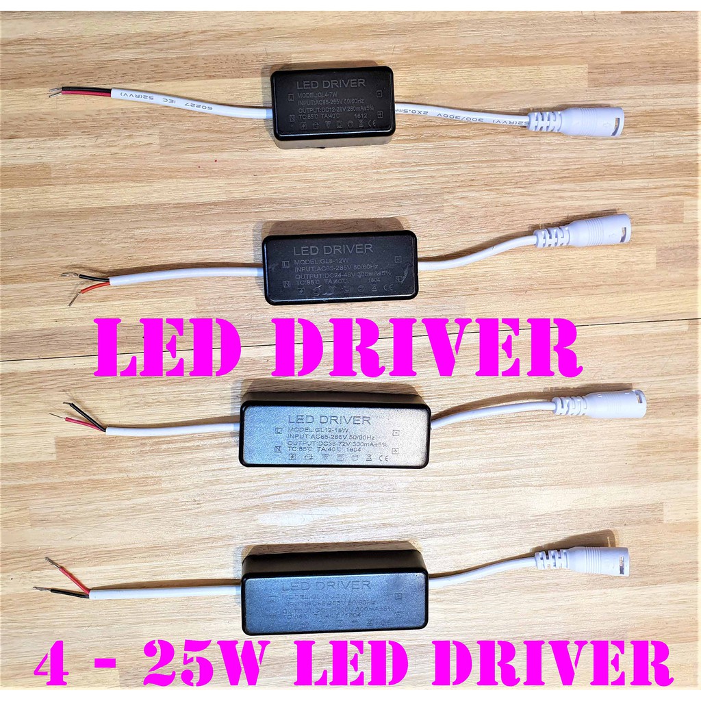 LED Driver SINGAPORE 6W 12W 18W 24W LED Driver 300mA LED Ceiling