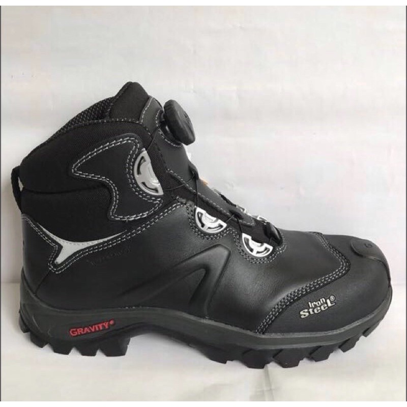 Iron steel safety store shoes