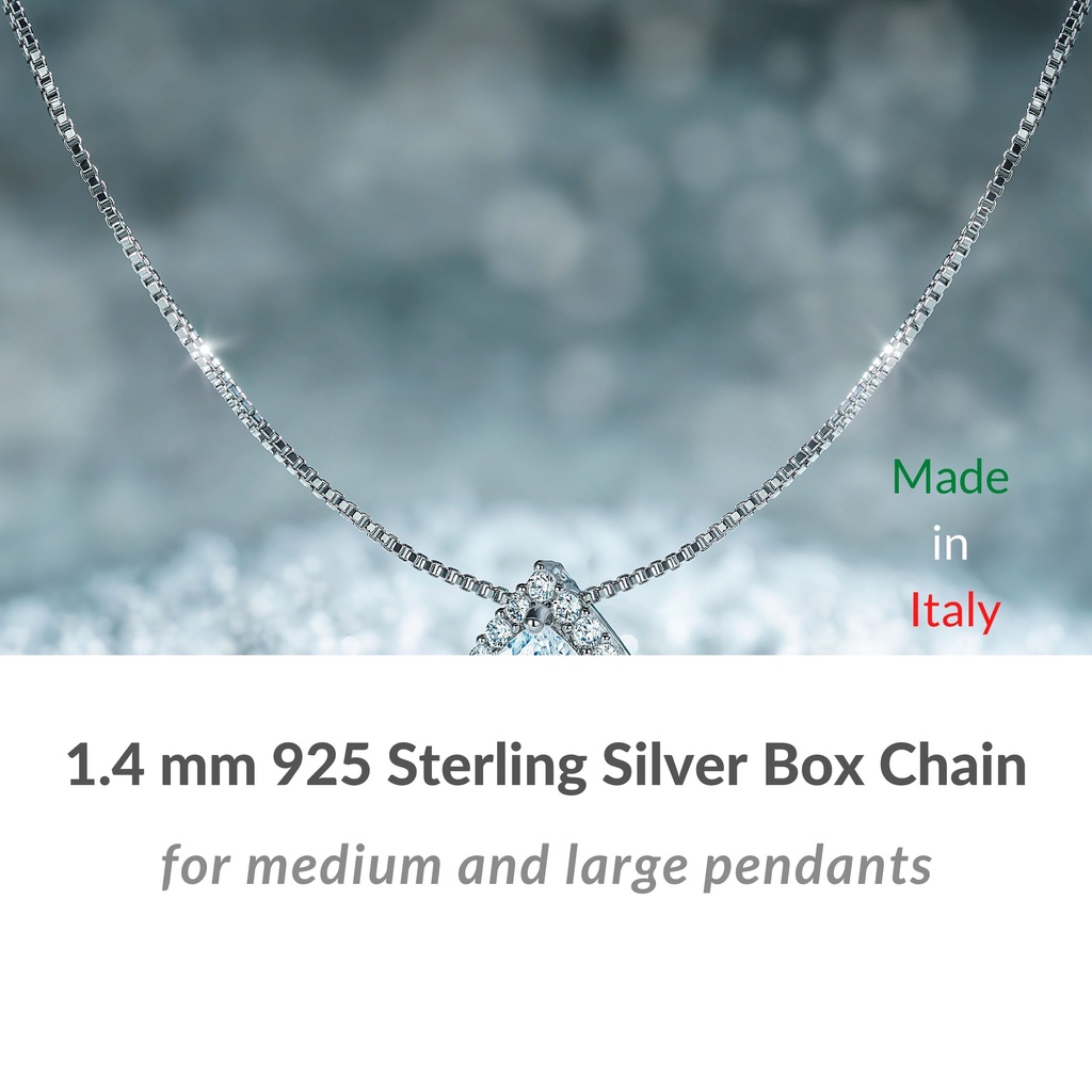 Large box hot sale chain necklace