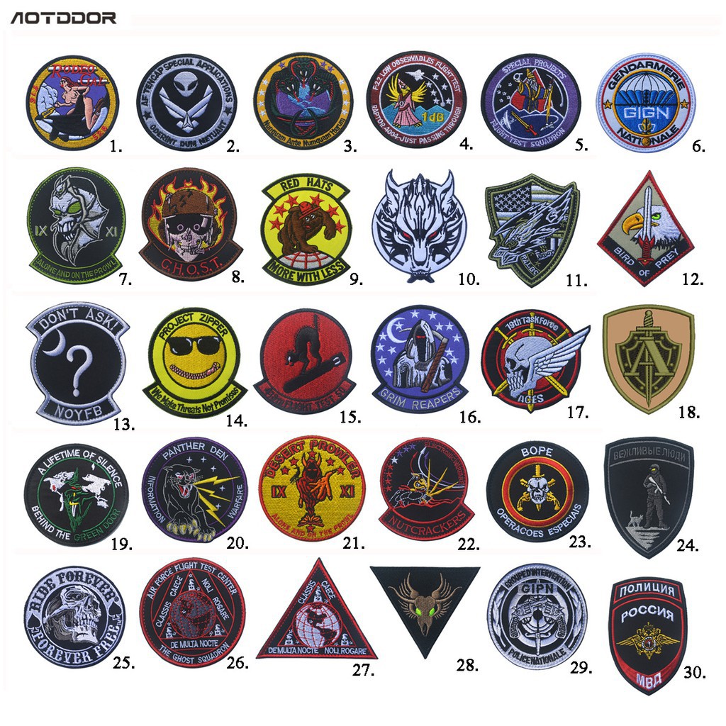 Factory Custom Logo Outdoor Fun Patch Backpack Tactical Morale Badge Velcro  Military Police Embroidery Patches - China Patches and Patch price