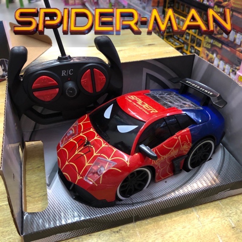 Spiderman rc clearance car