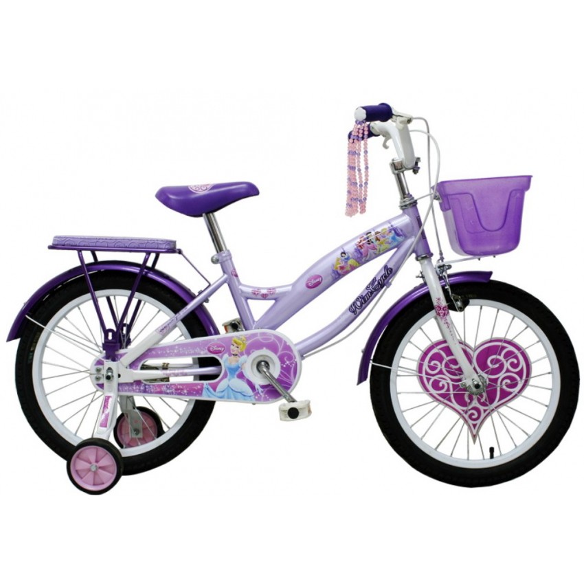 Disney princess bike 18 on sale inch