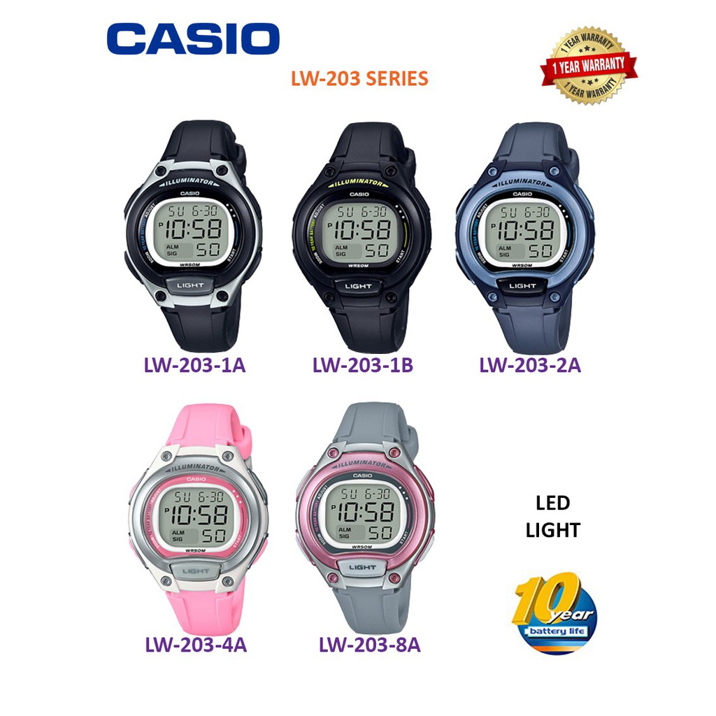 Casio boys digital watch sale