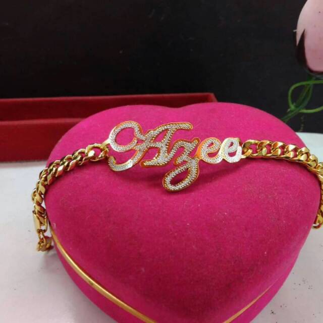 Customize hot sale gold bracelet