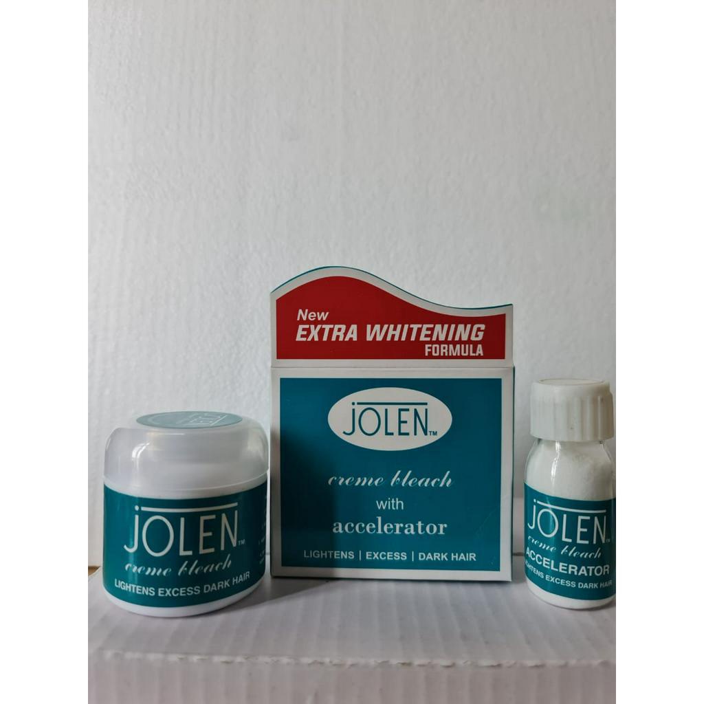 Jolen Bleach Cream 100gms Jumbo Pack Shopee Singapore