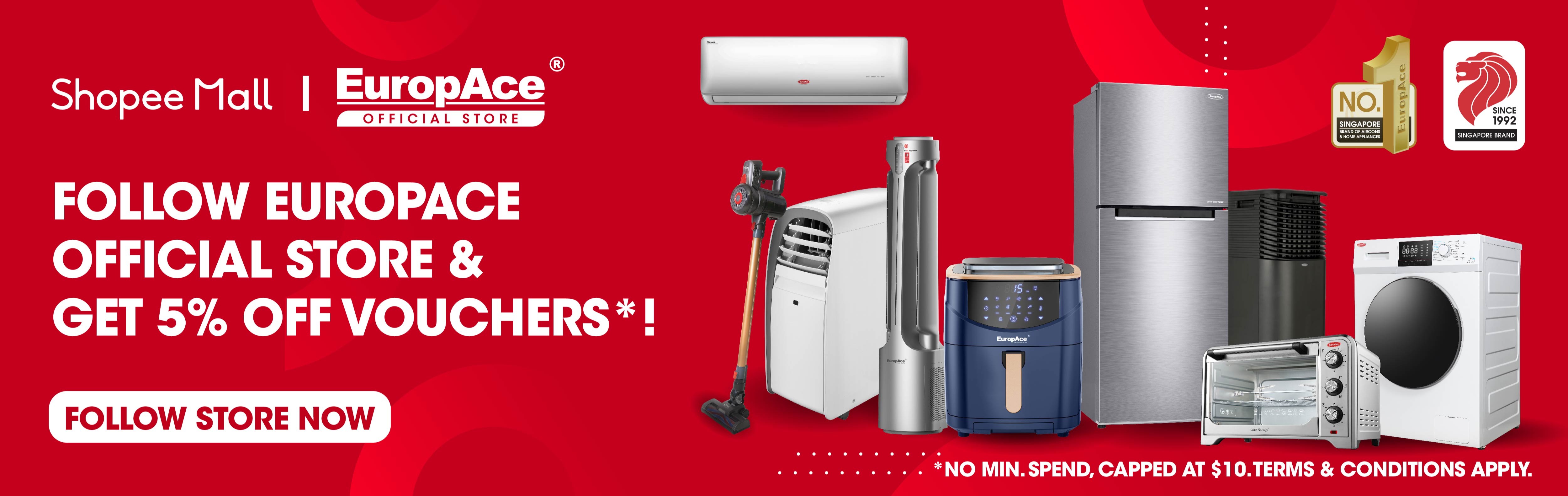 EuropAce Official Store, Online Shop Aug 2023 Shopee Singapore