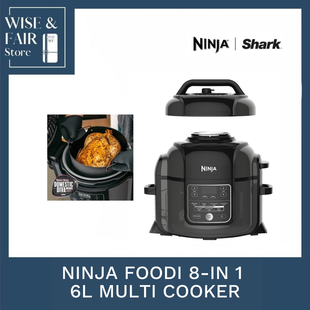 Ninja Foodi 8-IN-1 6L Multicooker (OP300)