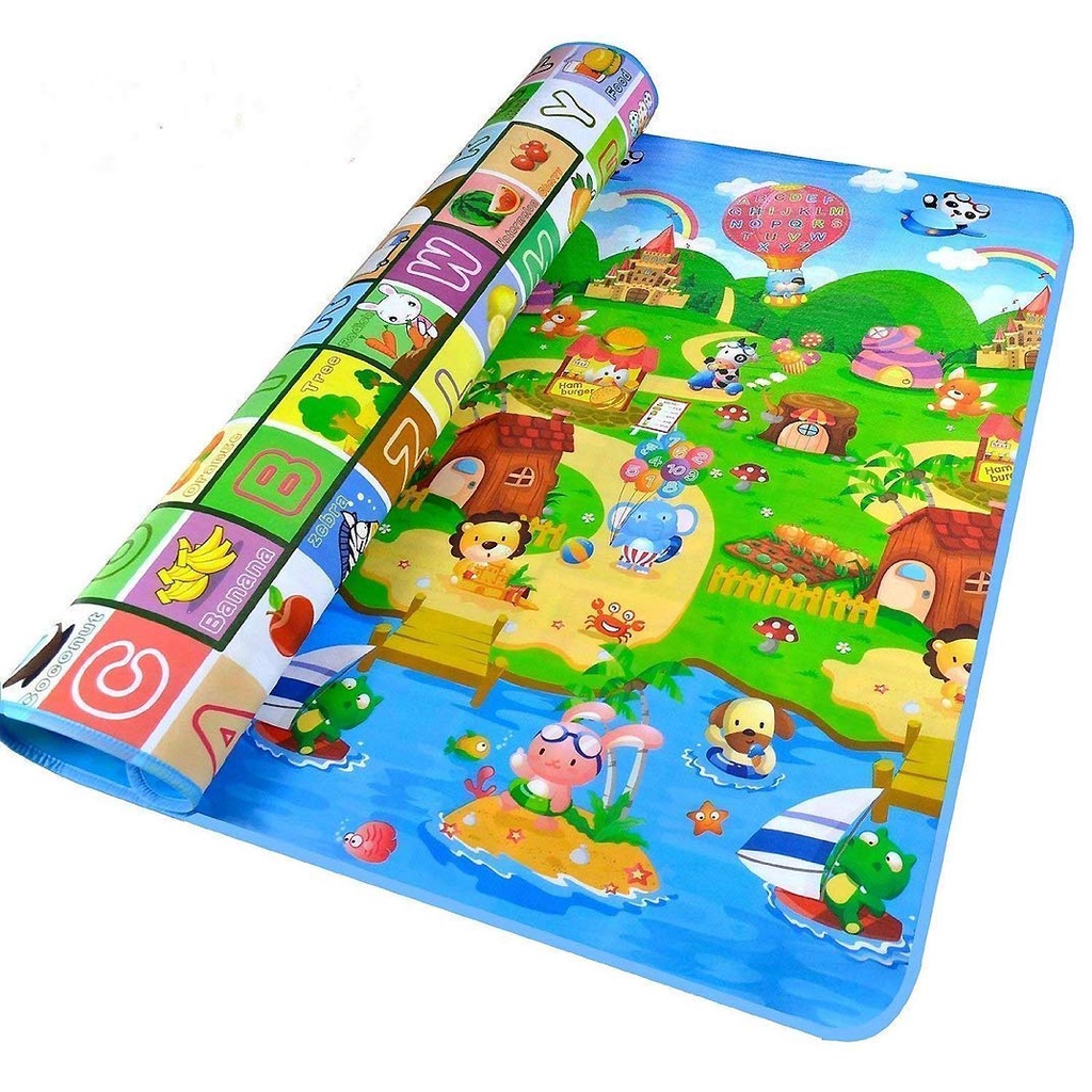 79x71x0.6 inch Foam Crawling Mat Baby Folding Play Mat Kids