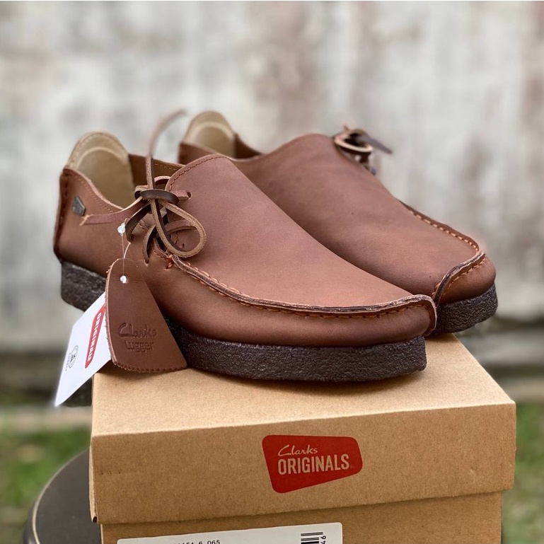 Kasut on sale clarks lugger