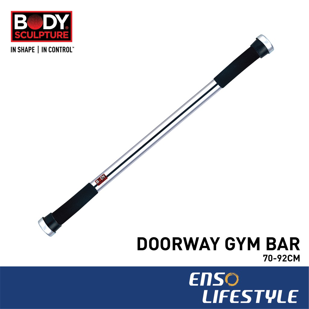 Body Sculpture Adjustable Doorway Gym Bar Pull Up Sit Up 70cm