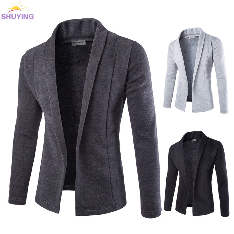 Mens hot sale cardigan jacket