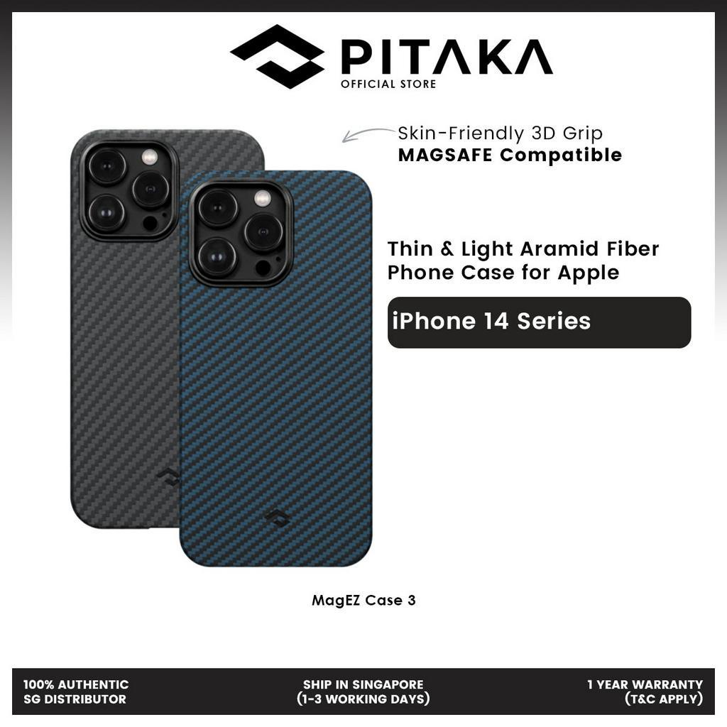 PITAKA MagEZ Case 4 for iPhone 15 [ Pro Max / Pro / Plus ] MagSafe
