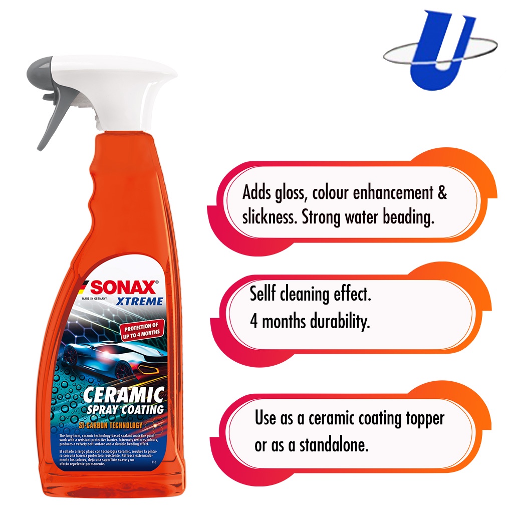 How to use SONAX XTREME Ceramic Spray Coating 