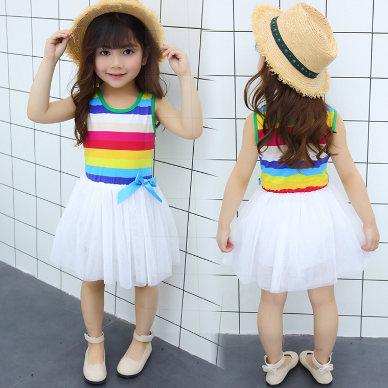 Rainbow sale dress kids