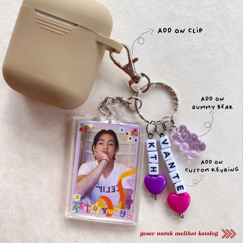 Kpop sale acrylic keychains