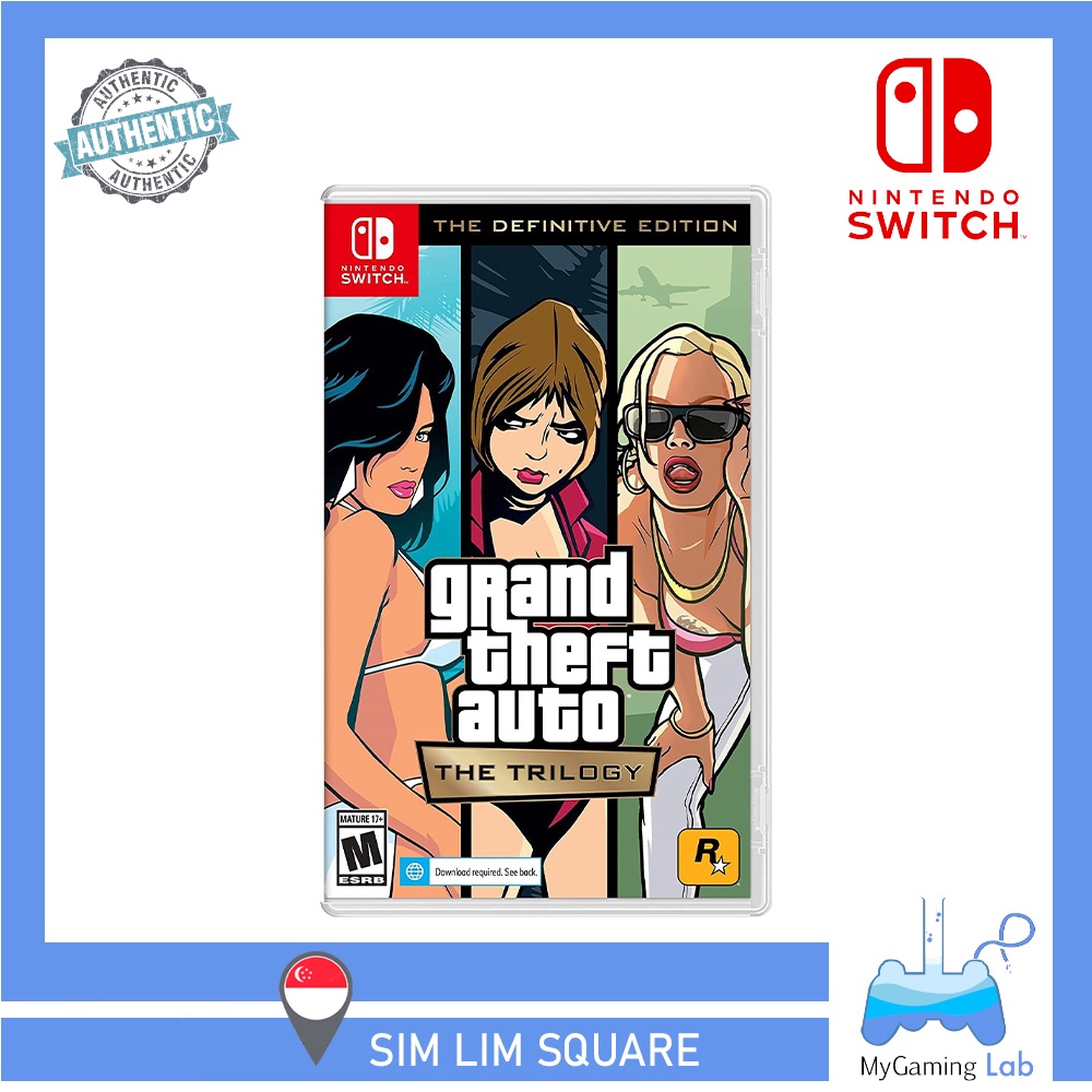 Grand Theft Auto The Trilogy The Definitive Edition - Nintendo Switch, Game Center Argentina