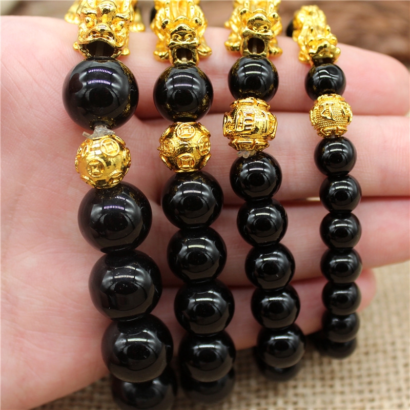 Gold plated deals bead bracelet