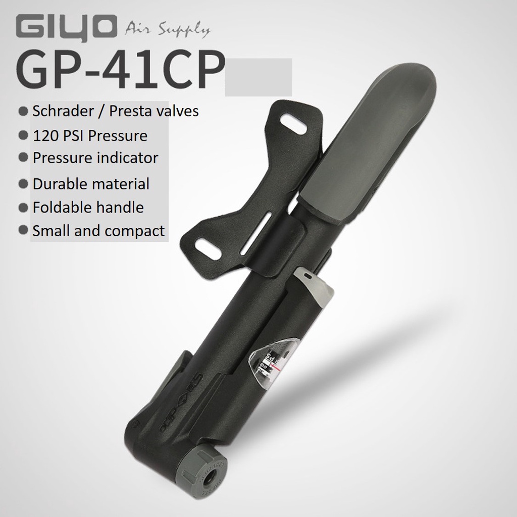 Giyo mini hot sale bike pump