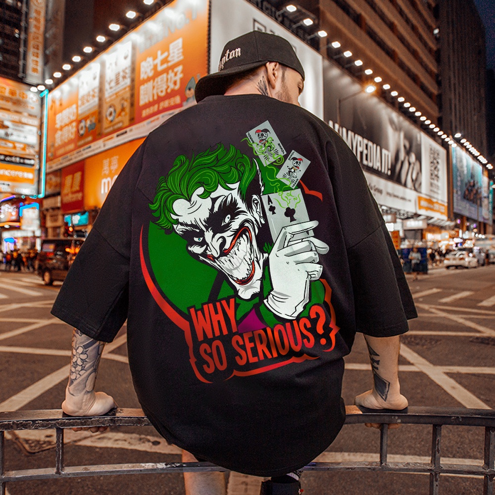 Joker t shirt hip hop sale