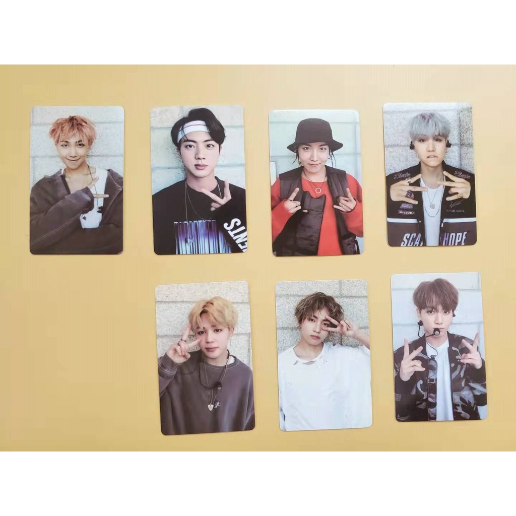 Photocard BTS - photo of BTS - memories 2017- unoff product